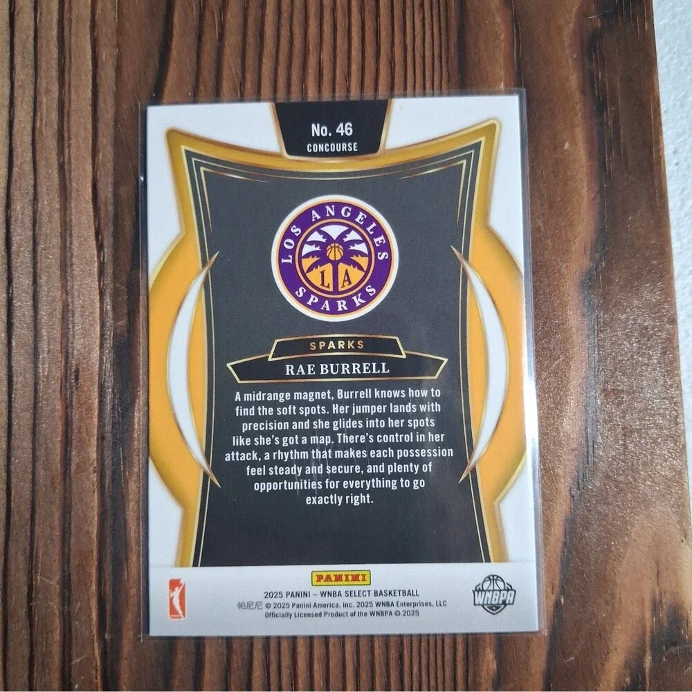 2025 Panini Select WNBA RAE BURRELL #46 NM